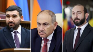 Пашинян, Арарат Мирзоян, Ваагн Алексанян