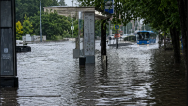 Москва под водой
