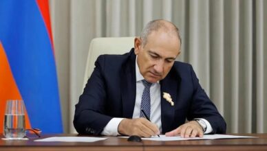 Пашинян подписал решение